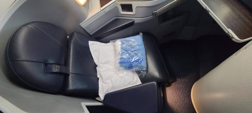 Egyptair 787 Business Class Seat