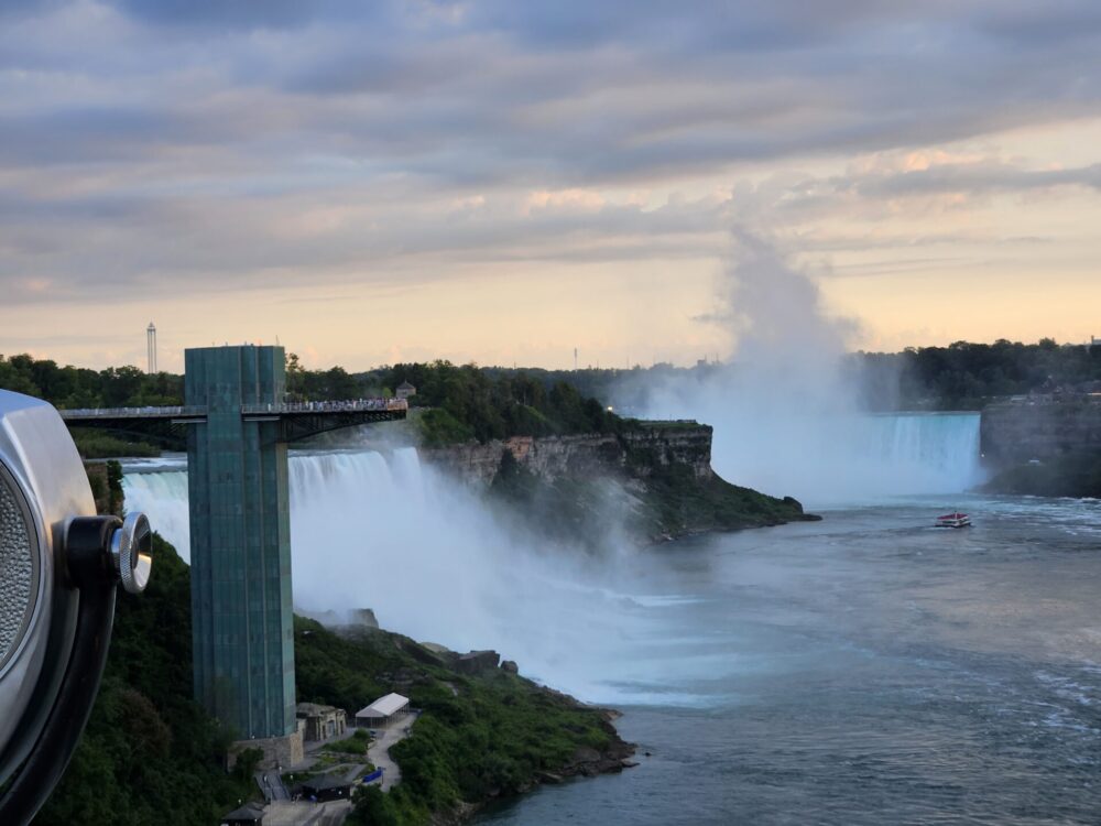 View from the rainbow bridge